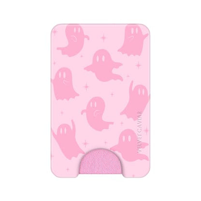 VELVET CAVIAR compatible with MagSafe Wallet 2.0 | Magnetic Card Holder Wallet for iPhone 17/16/15/14/13/12 or Phone Cases compatible with MagSafe | Ghosted Pink - color: Ghosted Pink
