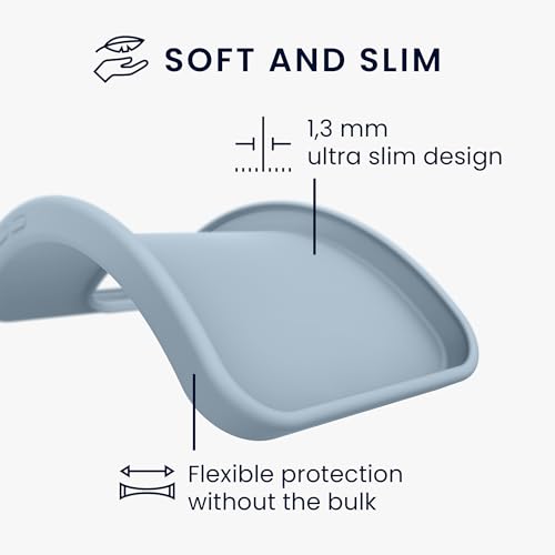kwmobile Case Compatible with Samsung Galaxy A13 4G Case - Soft Slim Protective TPU Silicone Cover - Light Blue Matte - color: light blue matte, size: Galaxy A13 4G