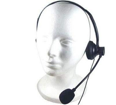 Wired Mono Headphone Earphone w Mic Headset 3.5mm for Moto G Stylus, Single Earbud Hands-Free Microphone Over-The-Head Compatible with Motorola Moto G Stylus