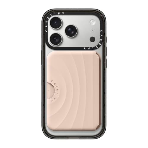 CASETiFY Snappy Ripple Wallet [Campatible with Magsafe] - Oat - color: Oat