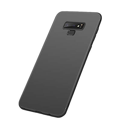 Galaxy Note 9 Phone Case,Slim Thin Soft Flexible TPU Rubber Gel Skin Silicone Lightweight Anti-Scratch Shockproof Protective Cases Cover for Samsung Galaxy Note 9,Matte Black - color: Black