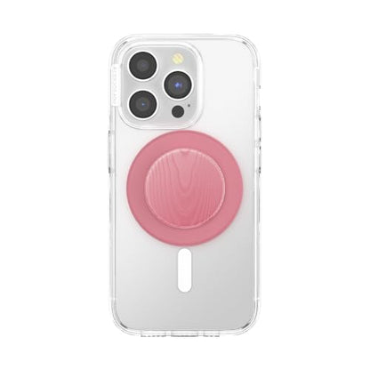 PopSockets Phone Grip for MagSafe, Magnetic Holder- Alum Moire Putty - color: Alum Moire Putty, style: MagSafe