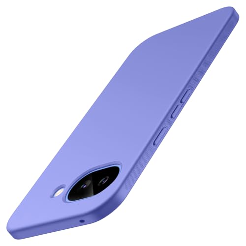 JETech Slim Case for Google Pixel 10a, Anti-Slip, Lavender | Soft TPU Design, Matte Finish, Shockproof Protection - color: Lavender