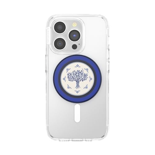 PopSockets Phone Grip for MagSafe, Magnetic Holder- Olive Tree Tile - color: Olive Tree, style: MagSafe