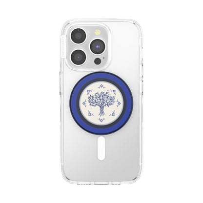 PopSockets Phone Grip for MagSafe, Magnetic Holder- Olive Tree Tile - color: Olive Tree, style: MagSafe
