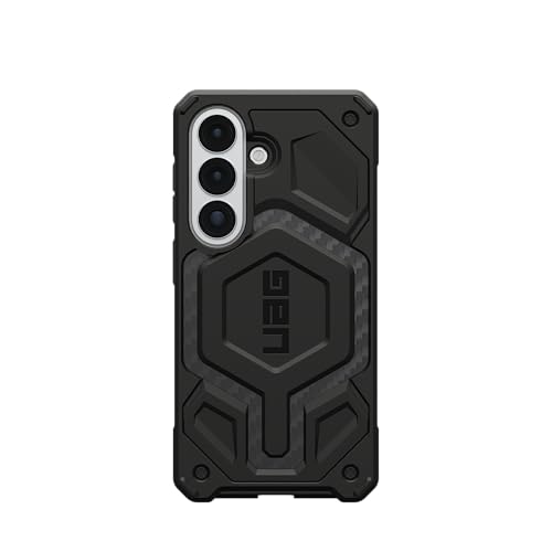 URBAN ARMOR GEAR UAG for Samsung Galaxy S26 Case 6.3" Monarch Pro - Magnetic Charging Compatible Rugged Military Drop Tested Protective Cover, Carbon Fiber - color: Monarch Pro - Carbon Fiber