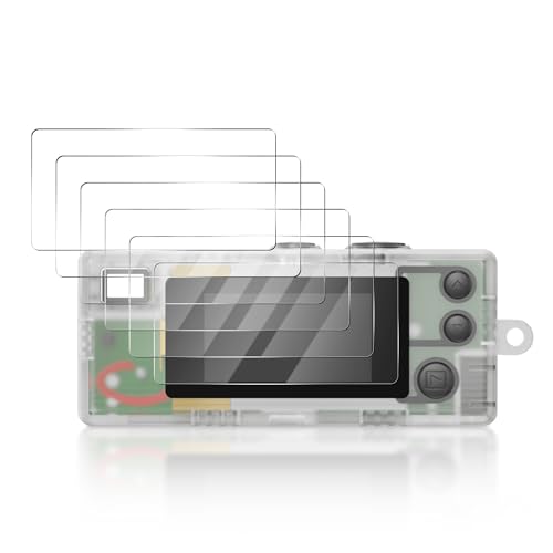 6 Pack Screen Protector for KODAK Charmera Keychain Digital Camera, Anti-Scrach 9H Hardness Tempered Glass Film for KODAK Charmera Keychain Digital Camera Accessories