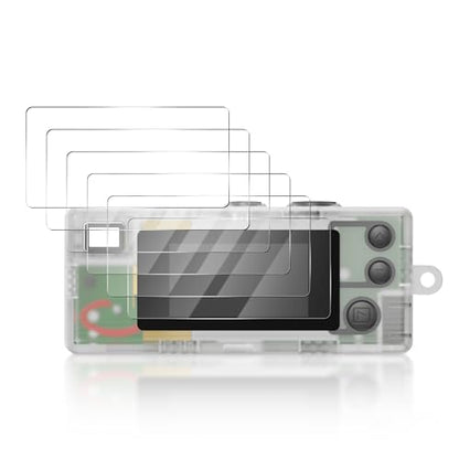 6 Pack Screen Protector for KODAK Charmera Keychain Digital Camera, Anti-Scrach 9H Hardness Tempered Glass Film for KODAK Charmera Keychain Digital Camera Accessories