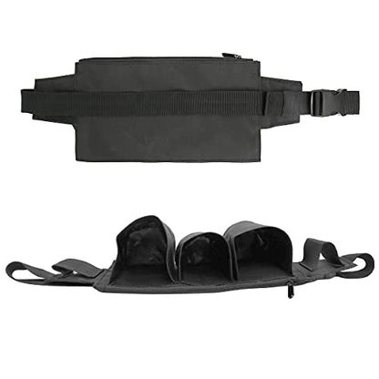 Tool Pouch, Waist Tools Bag Belt, Bottle Holster, Heavy Duty Working Tool Apron for Janitorial, Custodial, Housekeeping, Cleaning