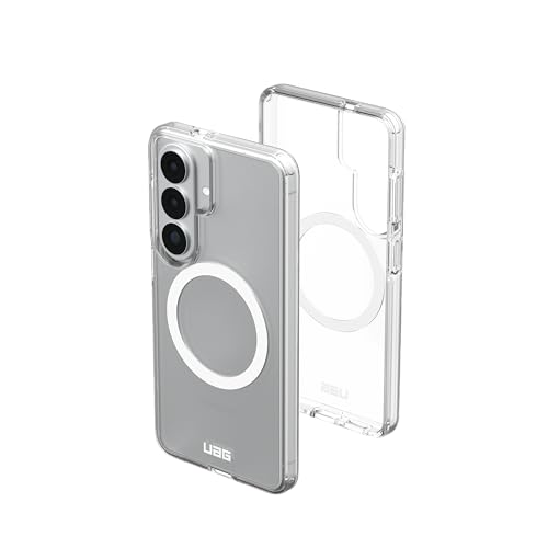 URBAN ARMOR GEAR UAG for Samsung Galaxy S26 Case 6.3" Scout Clear - Magnetic Charging Compatible Transparent Rugged Military Drop Tested Protective Cover, Ice/White - color: Scout Clear - Ice/White