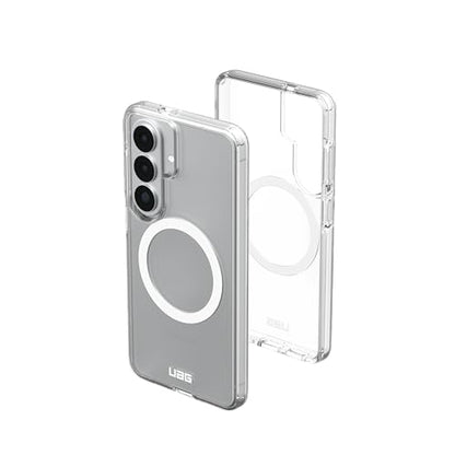 URBAN ARMOR GEAR UAG for Samsung Galaxy S26 Case 6.3" Scout Clear - Magnetic Charging Compatible Transparent Rugged Military Drop Tested Protective Cover, Ice/White - color: Scout Clear - Ice/White