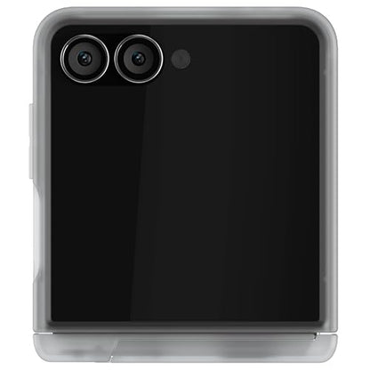 Ghostek Covert Clear Galaxy Z Flip7 Case with Built-in Kickstand, MagSafe and Full Hinge Protection Designed for 2025 Samsung Galaxy Flip 7 (6.9") (Clear Matte) - color: Clear Matte, size: Galaxy Z Flip 7