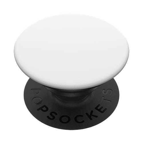 PopSockets Phone Grip with Expanding Kickstand, Adhesive Grip - White on Black - color: White on Black, style: Adhesive