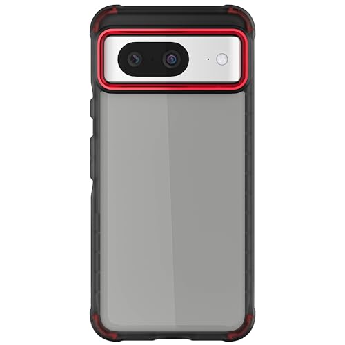 Ghostek Covert Google Pixel 8 Clear Case - Compatible with Wireless Charging, Shockproof Silicone, Minimalist Phone Cover (6.2 Inch, Smoke) - color: Smoke, size: Pixel 8
