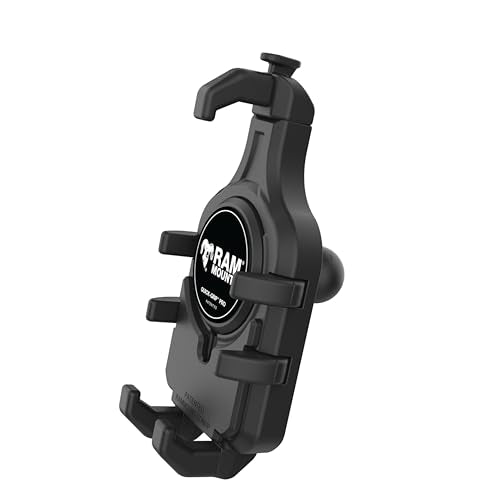 RAM MOUNTS Quick-Grip Pro Universal Phone Holder with B Size Ball - style: Without Vibration Damper
