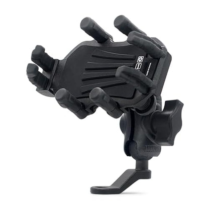 Motorcycle Phone Mount Holder Shock Absorber Panel Anti Vibration Vibration Dampener Reducer 360 Adjustable Rotation Rearview Mirror Mount for 4.4 to 6.5 in (Rearview Mirror) - size: Rearview Mirror Mount