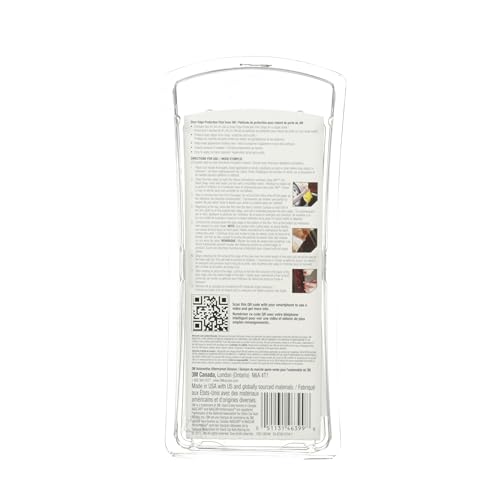 3M Door Edge Protection Film, 36 Inch, Protect Door Edges From Chips, Scratches, and Scuffs, No Tool Required, Yellowing and Staining Resistant, Professional Grade Solution (08582) - size: Protection Film