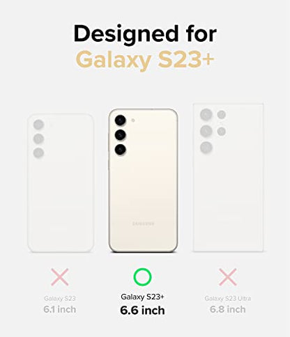 Ringke for Samsung Galaxy S23 Plus Case [Fusion Matte Clear] | Oil & Dirt Resistant, Anti-Fingerprint Technology Prevents Oily Smudges, Frosted Coating Feels Velvety Soft - size: Galaxy S23 Plus