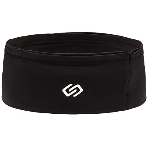 Sporteer VersaMax Running Belt, Anti-Theft Travel Money Band, Black, XS - color: Black, size: X-Small