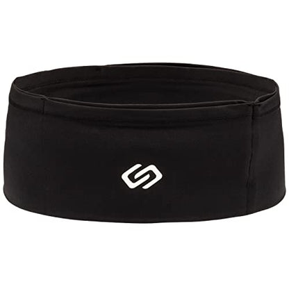 Sporteer VersaMax Running Belt, Anti-Theft Travel Money Band, Black, XS - color: Black, size: X-Small