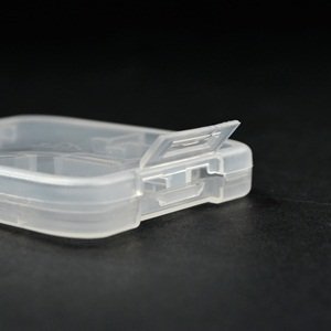 eTECH Collection 20 Pack of Clear Plastic SD/SDHC/SDXC/MicroSD/MicroSDHC/MicroSDXC Memory Card Case Holder for SanDisk/Kingston/Transcend/Samsung (Case Only, Memory Card Not Included)