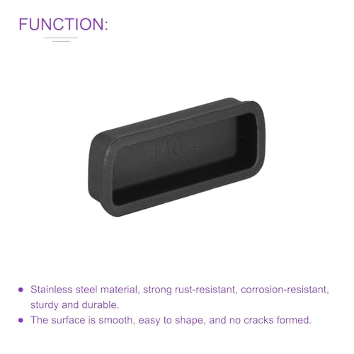 DMiotech 10Pack DVI Port Cap Dustproof Caps Protective Cover for DVI Black
