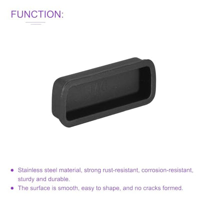 DMiotech 10Pack DVI Port Cap Dustproof Caps Protective Cover for DVI Black