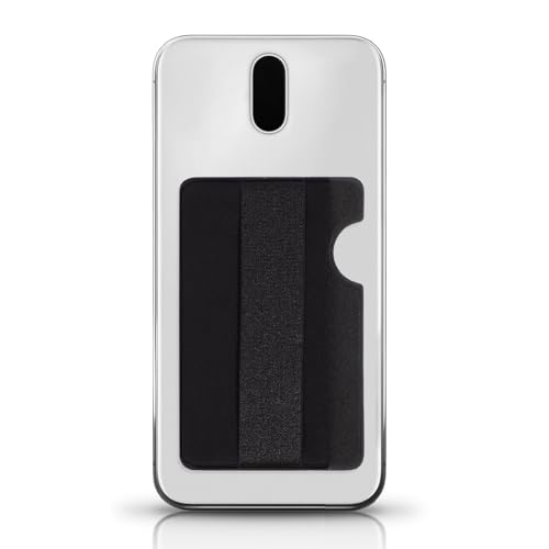 Phone Back Pocket Card Holder Self Adhesive Stretch Fabric for Bank Cards