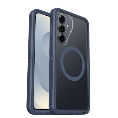 OtterBox Samsung Galaxy S26+ Defender Series Pro XT Case - Baby Blue Clear, Tough, Rugged & Durable Samsung Galaxy Phone Case with Magnets - color: Baby Blue Clear, style: S26+