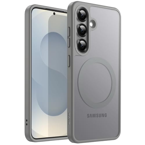 JETech Magnetic Case for Samsung Galaxy S25, Silver Shadow - color: Silver Shadow, size: Galaxy S25