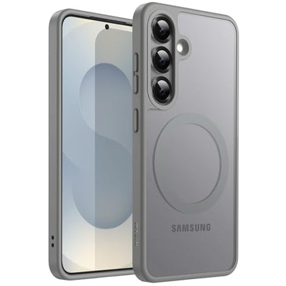 JETech Magnetic Case for Samsung Galaxy S25, Silver Shadow - color: Silver Shadow, size: Galaxy S25