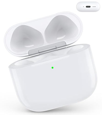 Wireless Charging Case Compatible with AirPods 4 (USB-C Port) | Replacement Case with Bluetooth Pairing Sync Button, Earbuds Not Included