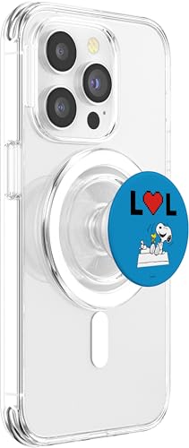 Peanuts Snoopy Woodstock Lots of Love PopSockets PopGrip for MagSafe - style: Magnetic PopGrip