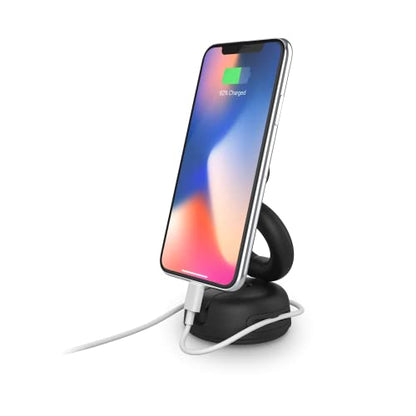 PopSockets Car Phone Mount, Vent Mount, Black - Black - color: Black, style: Dash/Desk Mount