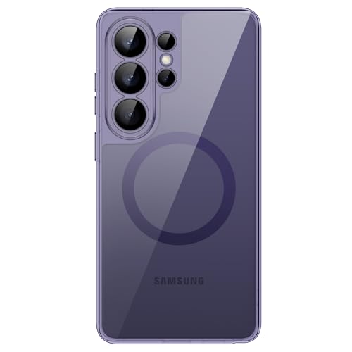 JETech Magnetic Case for Galaxy S26 Ultra, Heron Purple | Compatible with MagSafe, Full Camera Lens Protection, Shockproof Protective Phone Cover, Scratch Resistant Clear Back - color: Heron Purple, size: Galaxy S26 Ultra