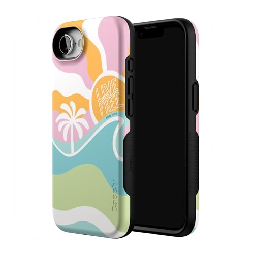 Casely iPhone 16e Case | Pura Vida | Tropical Dreams | Bold Protective Design | Compatible with MagSafe - color: Pura Vida | Tropical Dreams