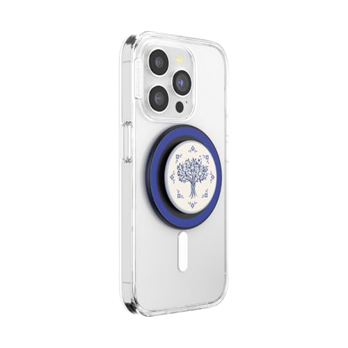 PopSockets Phone Grip for MagSafe, Magnetic Holder- Olive Tree Tile - color: Olive Tree, style: MagSafe