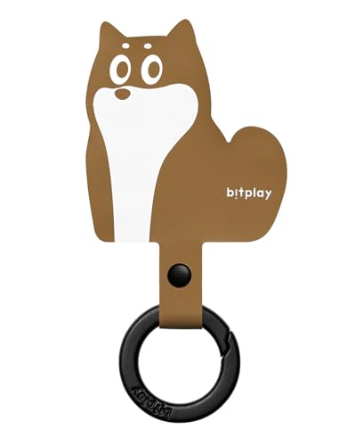 bitplay Stylish Phone Tab, Phone Strap Replacement Part for Cell Phone, Safety Lanyard Patch - color: Red Shibba