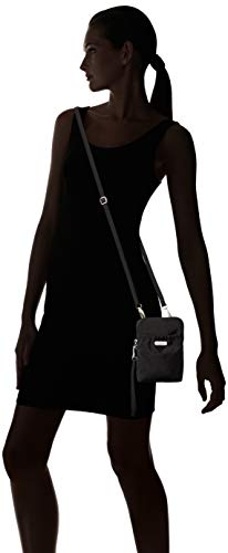 Baggallini RFID Bryant Pouch - color: Black With Sand Lining
