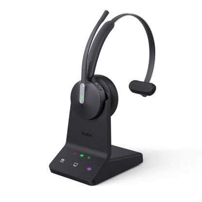 Yealink WH64 Mono DECT & Bluetooth Wireless Headset for Phone PC Mobile - size: WH64 Mono-UC