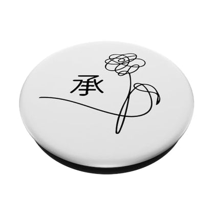 Kpop Popsocket Kpop White Merchandise Korean Pop Gift PopSockets Adhesive PopGrip - style: Adhesive PopGrip