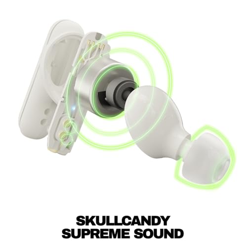 Skullcandy Smokin’ Buds Wireless Noise Isolating Earbuds - Bone - color: Bone