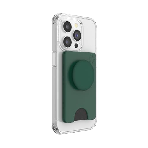 PopSockets Adhesive Phone Wallet with Grip- Fresh Pine - color: Fresh Pine, style: MagSafe