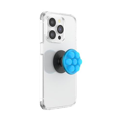 PopSockets Adhesive Phone Grip, Holder- Popper Electric - color: Popper Blue, style: Adhesive