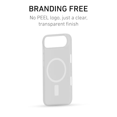 PEEL Magnetic Case for iPhone 17 Air (Clear) - color: Clear, size: Magnetic