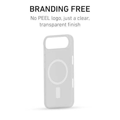 PEEL Magnetic Case for iPhone 17 Air (Clear) - color: Clear, size: Magnetic