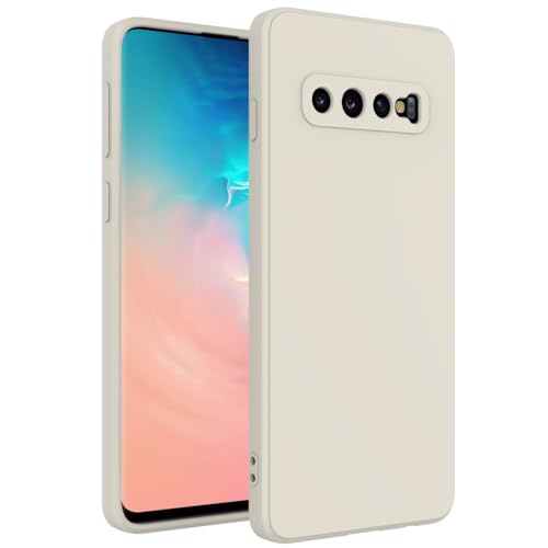 for Samsung Galaxy S10 Case White, Scratch Resistant with Soft Touch, Slim Thin Phone Cover for Samsung Galaxy S10 - color: White, size: S10