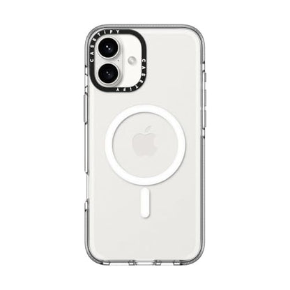 CASETiFY for iPhone 16 Plus Case - Impact Clear Compatible with MagSafe | Not Yellowing | 6.6 ft. 3x Military Grade Drop Protection | Clear - color: Clear, size: Iphone 16 Plus (6.7")