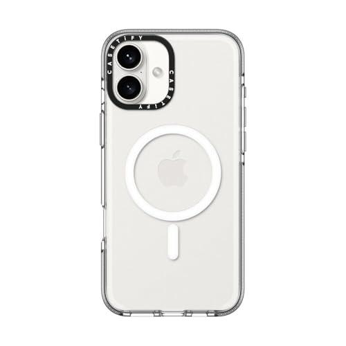 CASETiFY for iPhone 16 Plus Case - Impact Clear Compatible with MagSafe | Not Yellowing | 6.6 ft. 3x Military Grade Drop Protection | Clear - color: Clear, size: Iphone 16 Plus (6.7")