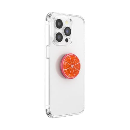 PopSockets Adhesive Phone Grip, Holder- Jelly Citrus - color: Jelly Citrus